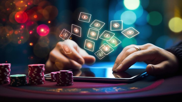Sesi permainan live dengan dealer nyata di kasino online