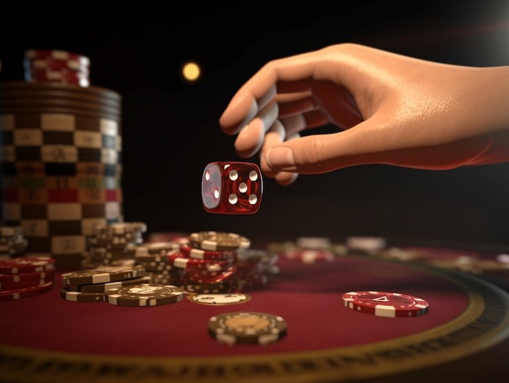 Tampilan permainan slot interaktif dan live casino dengan desain inovatif